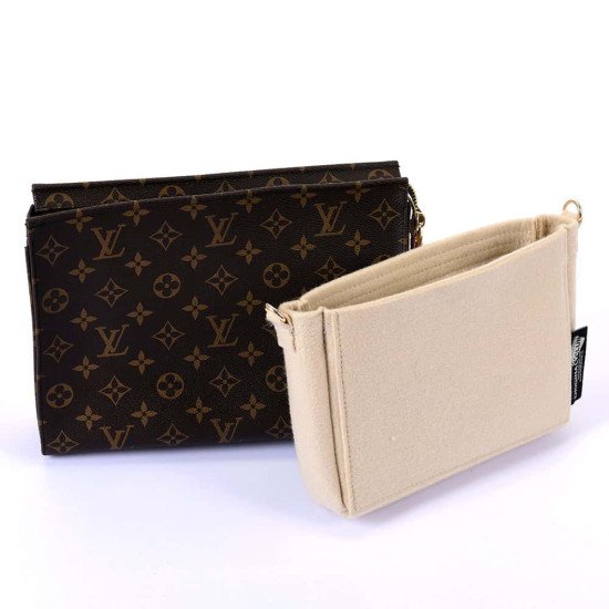 Bag and Purse Organizer with Basic Style and D-rings for LV Toiletry Pouch 19 / 26 Bag and Purse Organizer with Basic Style and D-rings for LV Toiletry Pouch 19 / 26