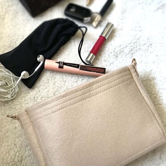 Bag and Purse Organizer with Basic Style and D-rings for LV Toiletry Pouch 19 / 26 Bag and Purse Organizer with Basic Style and D-rings for LV Toiletry Pouch 19 / 26