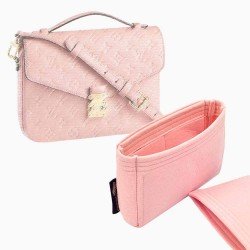 Set of 2 Basic Style Felt Bag Organizers for Pochette Metis