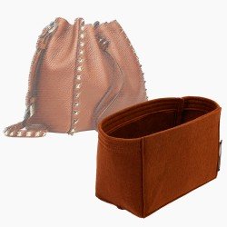 Handbag Organizer with Basic Style for Val. Small Rockstud Grainy Calfskin Bucket Bag Handbag Organizer with Basic Style for Val. Small Rockstud Grainy Calfskin Bucket Bag