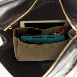 Handbag Organizer with Basic Style Compatible for CC Vintage Square Flap Backpack  Handbag Organizer with Basic Style Compatible for CC Vintage Square Flap Backpack