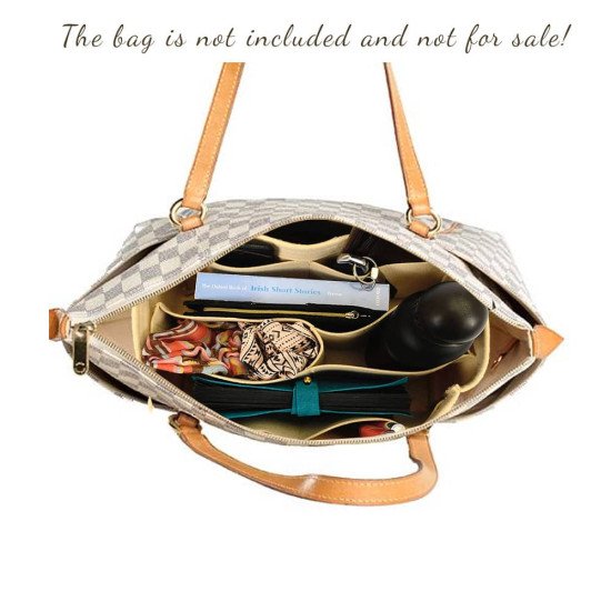 Bag and Purse Organizer with Chambers Style for Louis Vuitton Totally Models Bag and Purse Organizer with Chambers Style for Louis Vuitton Totally Models