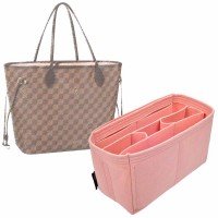 Handbag Organizer with Detachable Zipper Top Style for Neverfull MM and Neverfull  GM