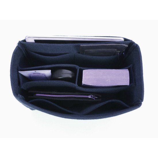 Bag and Purse Organizer with Chambers Style for Tory Burch Half-moon Tote