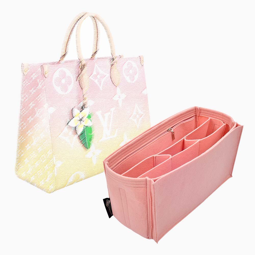 Handbag Organizer with All-in-One Style for Louis Vuitton OntheGo MM and GM  ( More Colors Available)