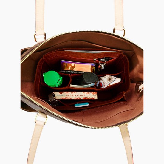All-in-One style felt bag organizer compatible for Totally MM and GM