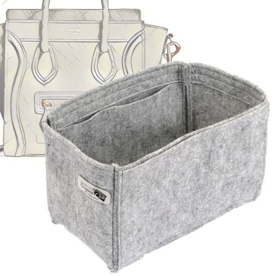 Purse Organizer Insert for Celine Horizontal Cabas, Bag Organizer with  Laptop Compartment and Pen Holder