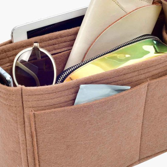 Bag and Purse Organizer with Singular Style for Longchamp 3D Top Handle Medium