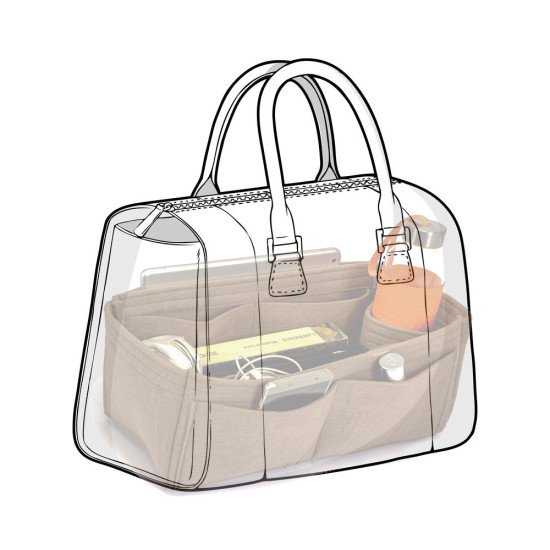 Custom Size Singular Style Bag and Purse Organizer Custom Size Singular Style Bag and Purse Organizer