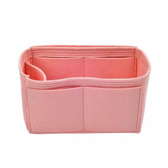 Handbag Organizer with Singular Style for Louis Vuitton Neverfull PM, MM and GM (Blush Pink) (More Colors Available)