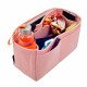 Handbag Organizer with Singular Style for Louis Vuitton Neverfull PM, MM and GM (Blush Pink) (More Colors Available)