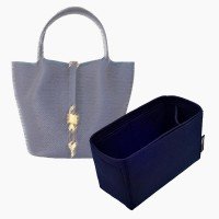 Handbag Organizer For Hermes Picotin 26 Bag with Single Bottle Holder