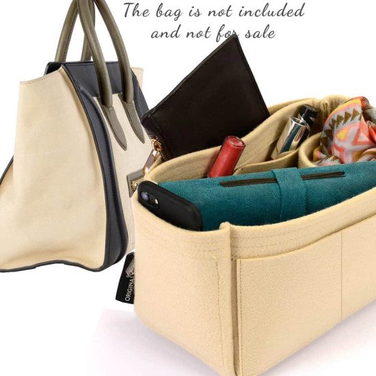 Bag and Purse Organizer with Singular Style for Celine Mini Luggage Bag