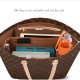 Bag and Purse Organizer with Singular Style for Louis Vuitton All In PM, All In MM and All In GM