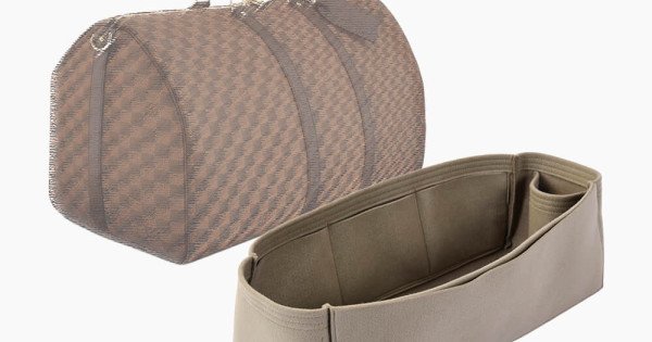 Bag Organizer For Louis Vuitton Keepall Bandoulière 50 Bag with Double