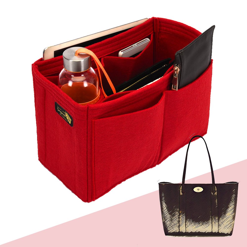 mulberry bayswater tote red