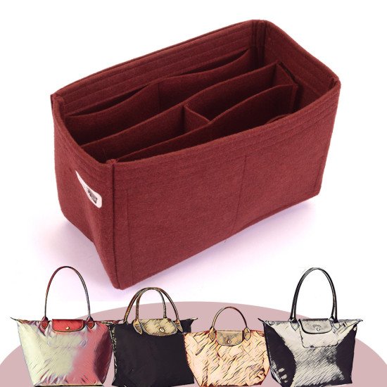 Purse Organizer Insert for Longchamp Le Pliage Neo(Large) Handbags