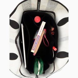 Handbag Organizer with Regular Style for Burb. Doodle Tote Handbag Organizer with Regular Style for Burb. Doodle Tote