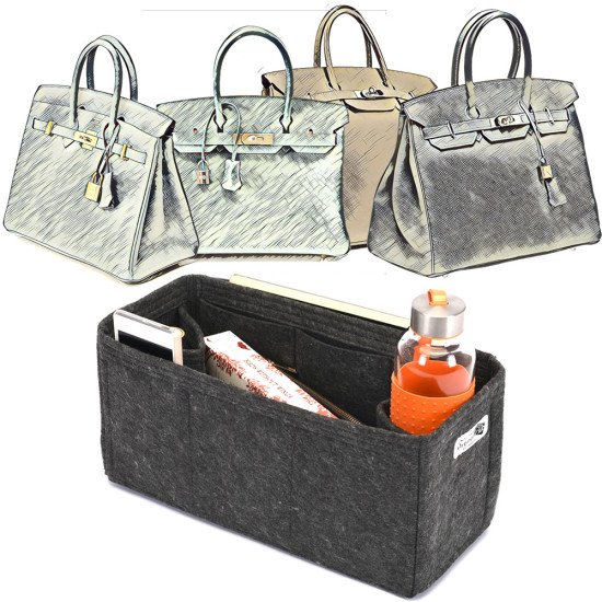 Bag and Purse Organizer with Regular Style for Hermes Birkin 30, 35 and 40