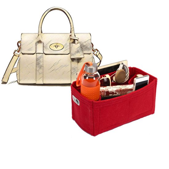Bag and Purse Organizer with Regular Style for Mulberry Small Bayswater Satchel