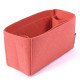 Felt Bag and Purse Organizer in Vermillion Red Color for Mulberry 