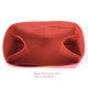 Felt Bag and Purse Organizer in Vermillion Red Color for Hermes
