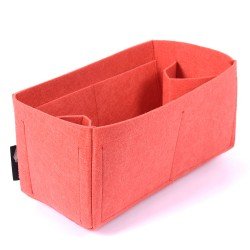 Felt Bag and Purse Organizer in Vermillion Red Color for Louis Vuitton