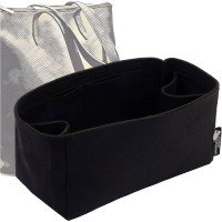 Cuyana Tote Organization Insert, Bag Organizer with Zipper Top Closure and  Single Bottle Holder