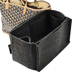 Tote Bag Organizer For Goyard St Louis PM Bag with Double Bottle Holde