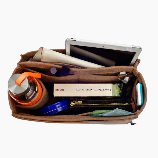 Bag and Purse Organizer with Side Compartment for Girolata