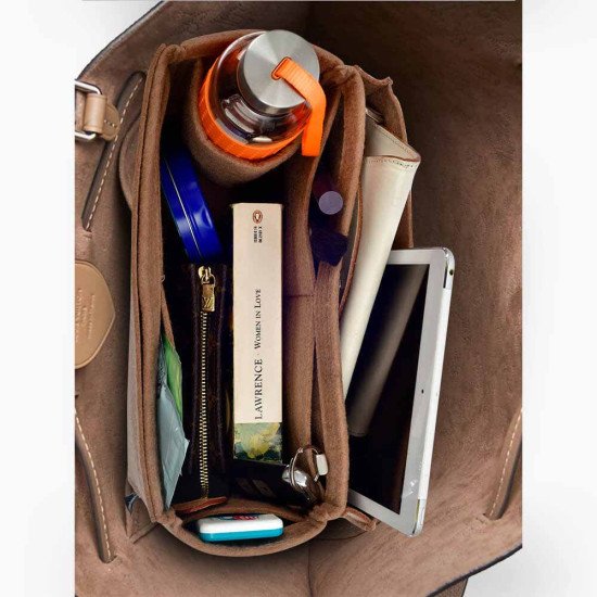 Bag and Purse Organizer with Side Compartment for Girolata