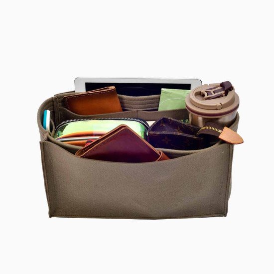 Bag and Purse Organizer with Side Compartment for Herbag 39