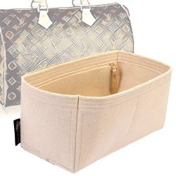 Handbag Organizer with Interior Zipped Pocket for Speedy 25, 30, 35, and 40 (More colors available)