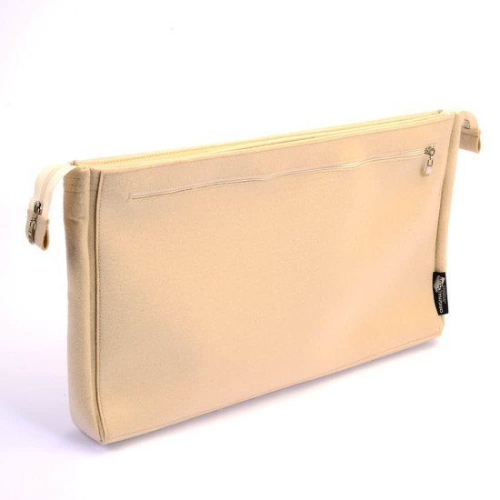 Handbag Organizer with Removable Zipper Top Style for Rajah GG Tweed Large Tote and  Rajah GG Tweed X Large Tote (More colors available)