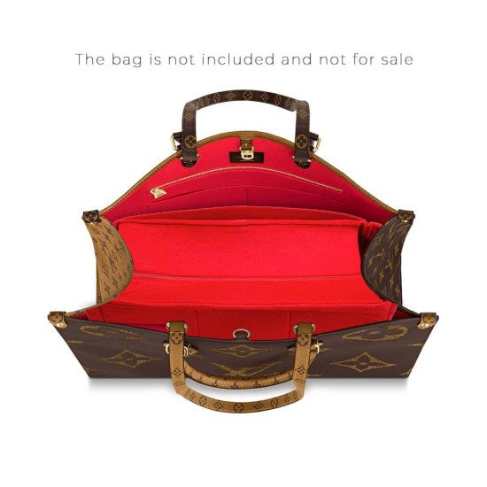 Bag and Purse Organizer with Zipper Top Style for OntheGo PM, MM and GM (More colors available) Bag and Purse Organizer with Zipper Top Style for OntheGo PM, MM and GM (More colors available)