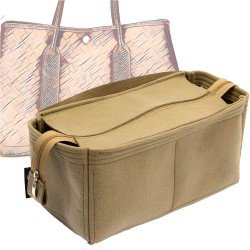 Bag and Purse Organizer with Zipper Top Style for Hermes Garden Party Models Bag and Purse Organizer with Zipper Top Style for Hermes Garden Party Models