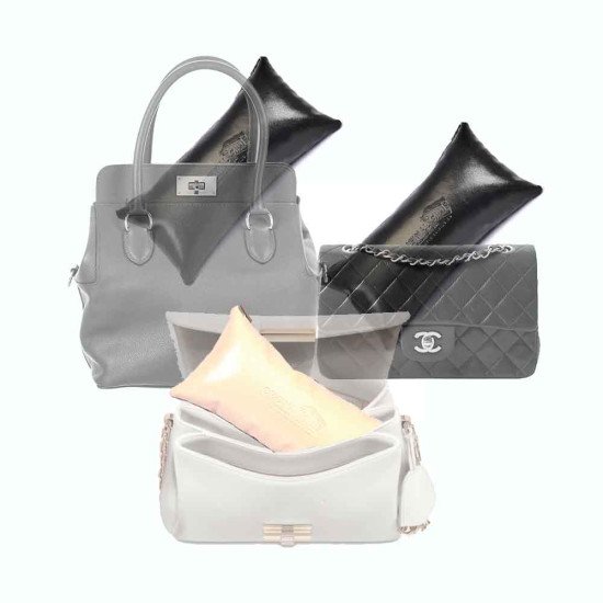 Leather Pillow Bag Shaper In X-Small Size (9.05” X 4.52”)  