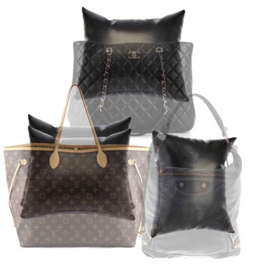 Leather Pillow Bag Shaper In Large Size (14.1” X 11.02” )  