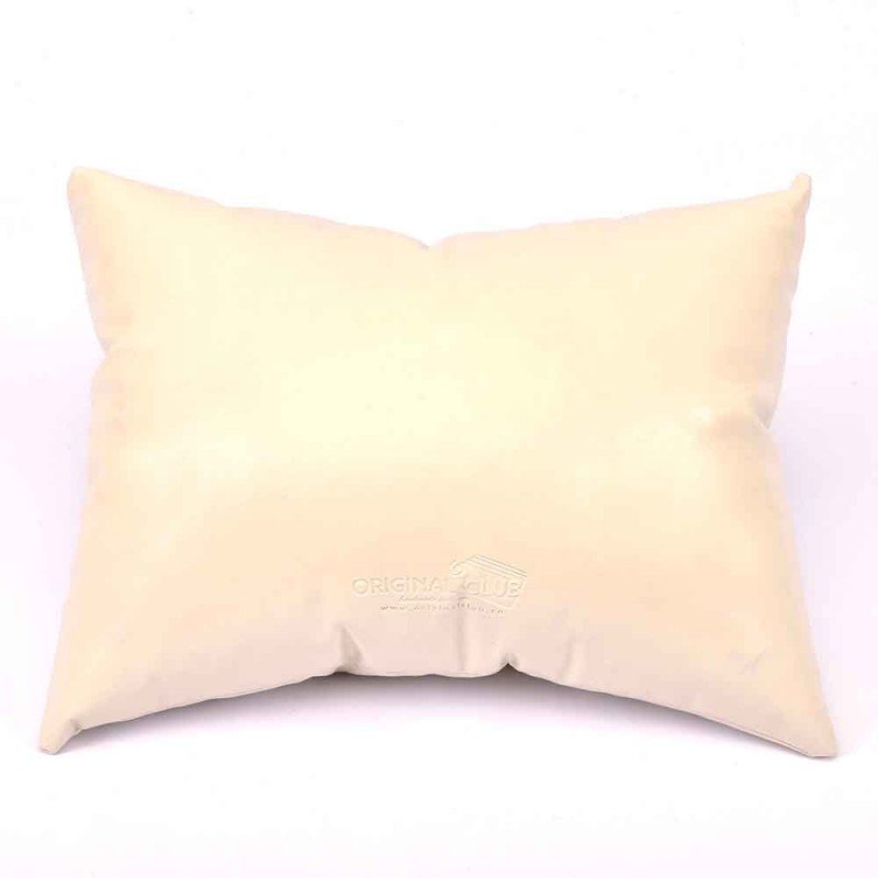 large leather pillows