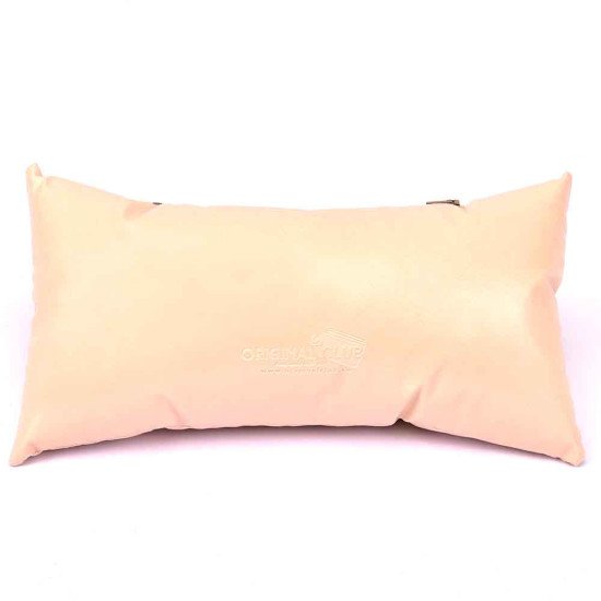 Leather Pillow Bag Shaper In Medium Size (13,9” X 7,48” )  