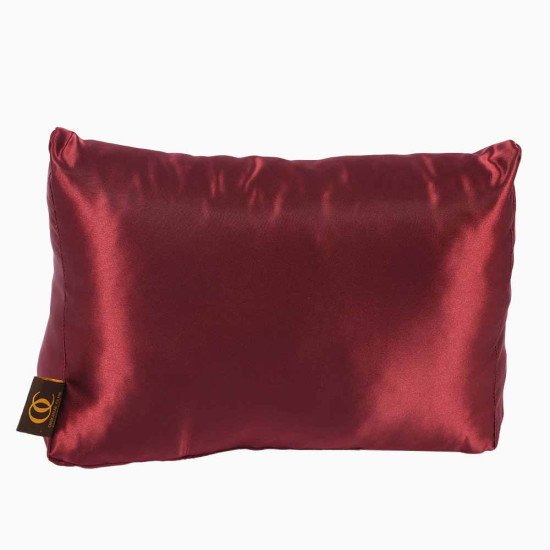 Satin Pillow Luxury Bag Shaper For Hermes' Bolide 27/ 31and 35 (Burgundy) - More colors available