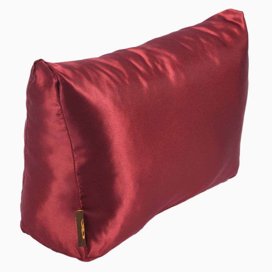 Satin Pillow Luxury Bag Shaper For Hermes' Bolide 27/ 31and 35 (Burgundy) - More colors available