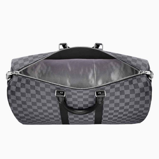 Satin Pillow Luxury Bag Shaper in Silver Gray For Louis Vuitton's Keepall  Luggage Bags
