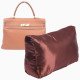 Satin Pillow Luxury Bag Shaper For Hermes' Kelly 28/32/35 (Chocolate Brown) (More colors available)