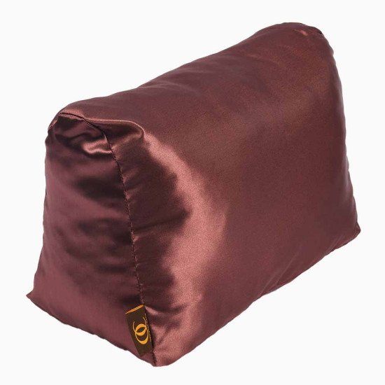 Satin Pillow Luxury Bag Shaper For Louis Vuitton Neverfull PM/MM/GM (Chocolate Brown) (More colors available)