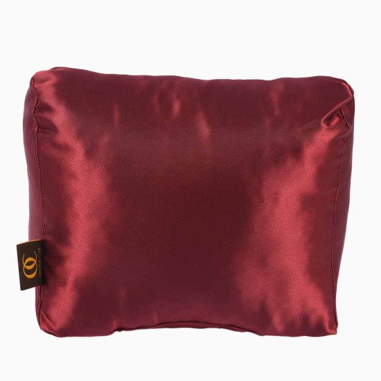 Satin Pillow Luxury Bag Shaper For Louis Vuitton Onthego PM/MM/GM (Burgundy) (More colors available)
