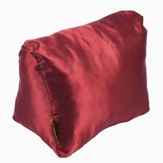 Satin Pillow Luxury Bag Shaper For Louis Vuitton Onthego PM/MM/GM (Burgundy) (More colors available)