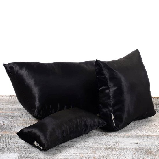 Satin Pillow Luxury Bag Shaper Compatible with Ch. Bucket Bag (Black) - More colors available Satin Pillow Luxury Bag Shaper Compatible with Ch. Bucket Bag (Black) - More colors available