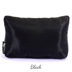 Satin Pillow Luxury Bag Shaper Compatible with Loulou Medium Chain (Black) - More colors available