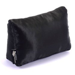 Satin Pillow Luxury Bag Shaper Compatible with Loulou Medium Chain (Black) - More colors available